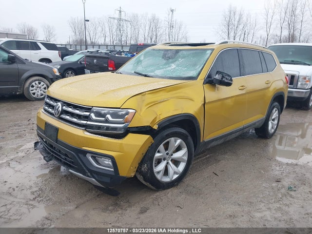 12570757 :رقم المزاد ، 1V2NR2CA5JC501928 vin ، 2018 Volkswagen Atlas Sel Premium مزاد بيع