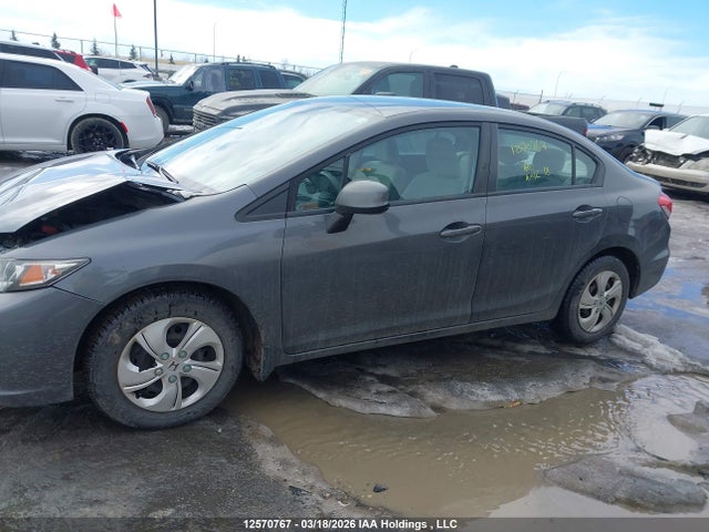 Продаж на аукціоні авто 2013 Honda Civic Lx, vin: 2HGFB2F43DH013872, номер лоту: 12570767