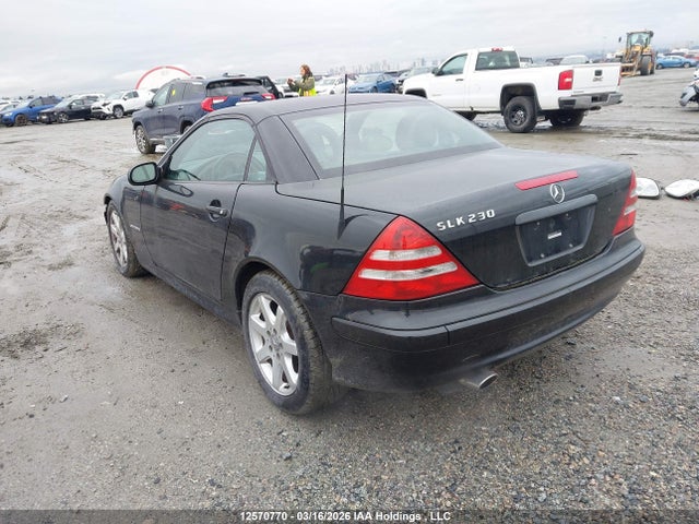 12570770 :رقم المزاد ، WDBKK49F81F209176 vin ، 2001 Mercedes-benz Slk 230 Kompressor مزاد بيع