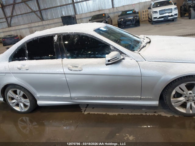 12570786 :رقم المزاد ، WDDGF8BBXCA633054 vin ، 2012 Mercedes-benz C 300 4matic مزاد بيع