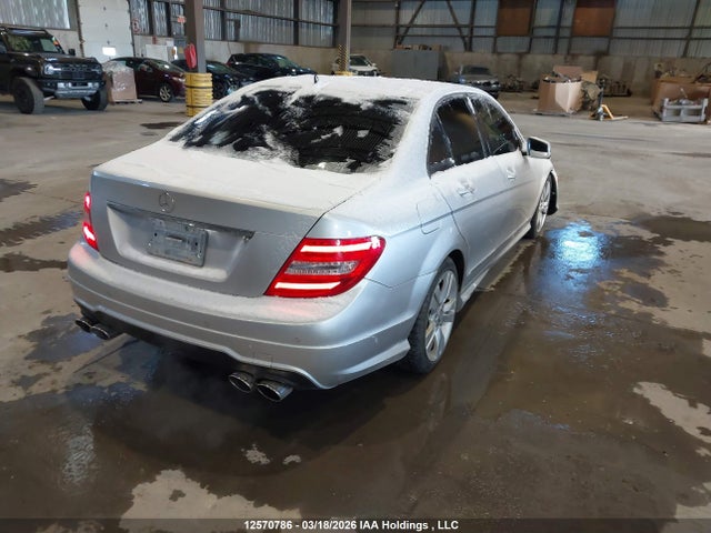 12570786 :رقم المزاد ، WDDGF8BBXCA633054 vin ، 2012 Mercedes-benz C 300 4matic مزاد بيع
