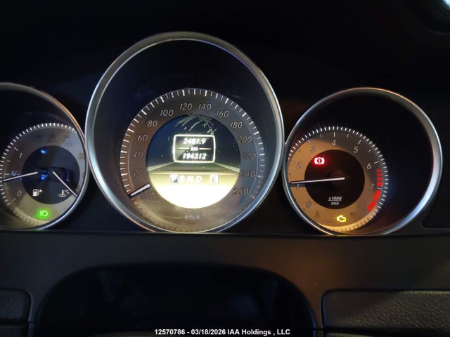 12570786 :رقم المزاد ، WDDGF8BBXCA633054 vin ، 2012 Mercedes-benz C 300 4matic مزاد بيع