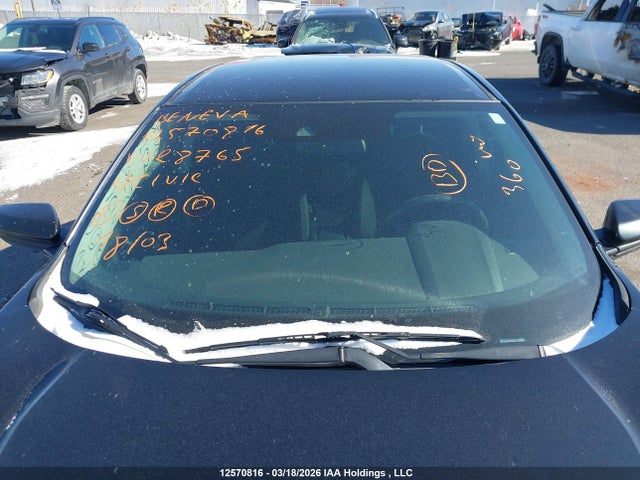 12570816 :رقم المزاد ، 2HGFC2F68JH028765 vin ، 2018 Honda Civic Se مزاد بيع