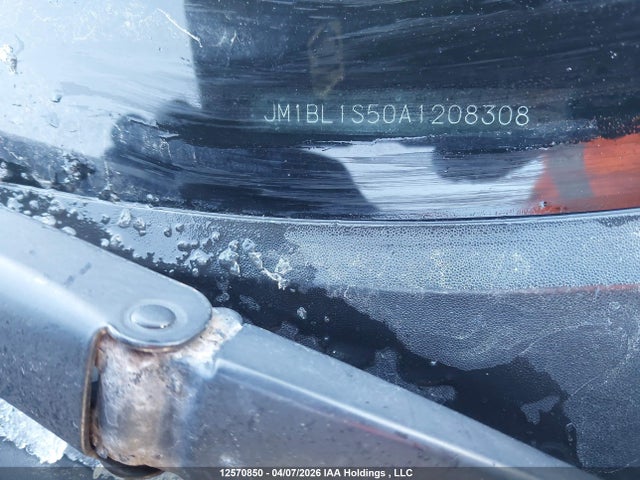 12570850 :رقم المزاد ، JM1BL1S50A1208308 vin ، 2010 Mazda Mazda3 Gt مزاد بيع