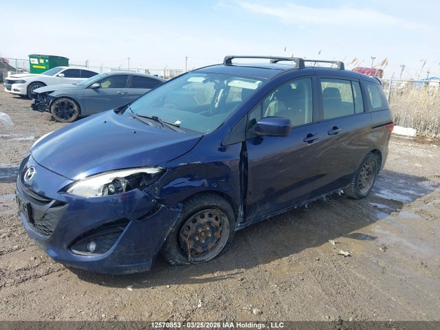 12570853 :رقم المزاد ، JM1CW2DL5C0122983 vin ، 2012 Mazda Mazda5 مزاد بيع