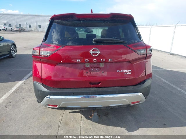JN8BT3DD8PW305837 Nissan Rogue Platinum