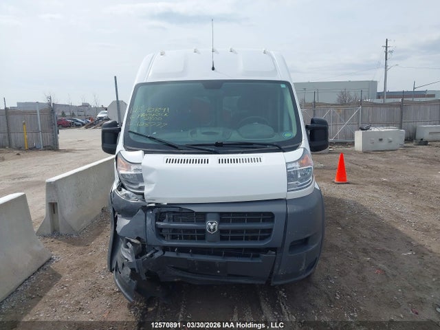 2016 Ram Promaster 2500 High Roof მანქანა იყიდება აუქციონზე, vin: 3C6TRVCG8GE128777, აუქციონის ნომერი: 12570891
