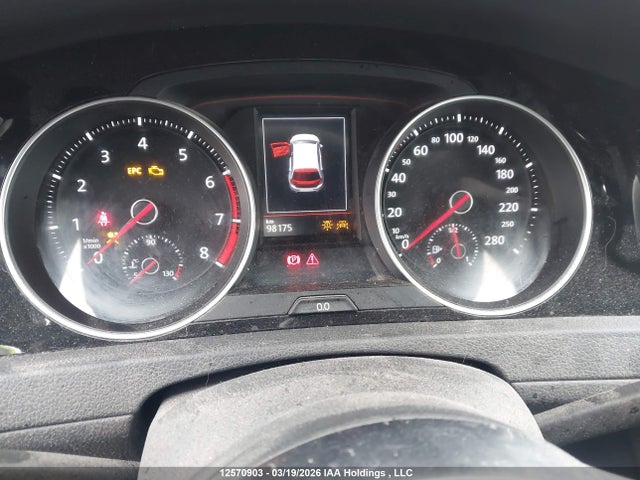 12570903 :رقم المزاد ، 3VW5T7AU6LM009484 vin ، 2020 Volkswagen Gti S/se/autobahn مزاد بيع