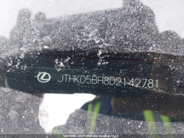Aukcja sprzedaży 2013 Lexus Ct 200h, vin: JTHKD5BH8D2142781, numer aukcji: 12570906
