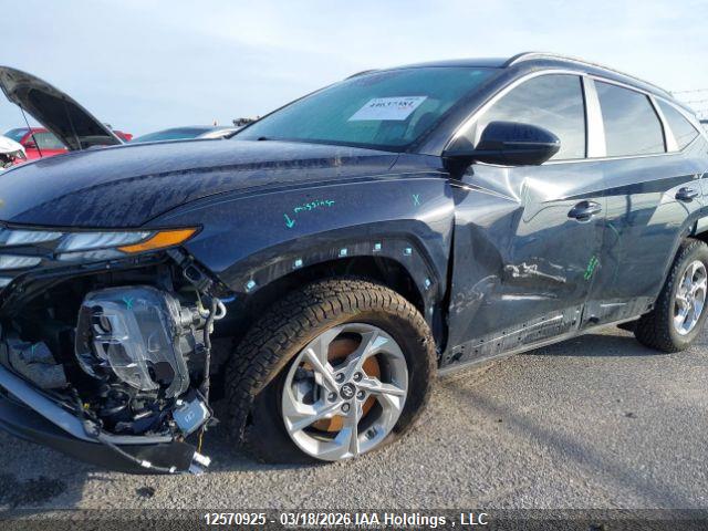 12570925 :رقم المزاد ، KM8JBCDE4RU337620 vin ، 2024 Hyundai Tucson Sel مزاد بيع