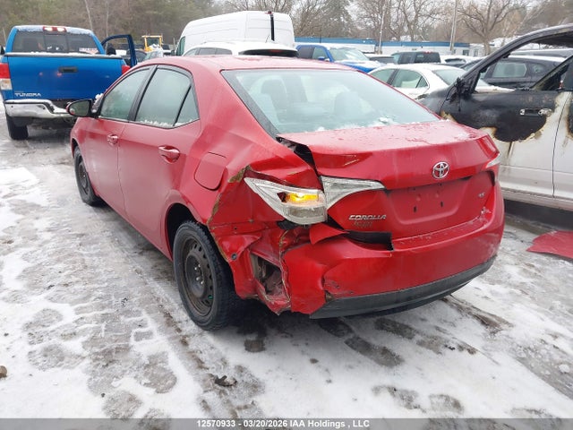 12570933 :رقم المزاد ، 2T1BURHE8FC470504 vin ، 2015 Toyota Corolla Le مزاد بيع