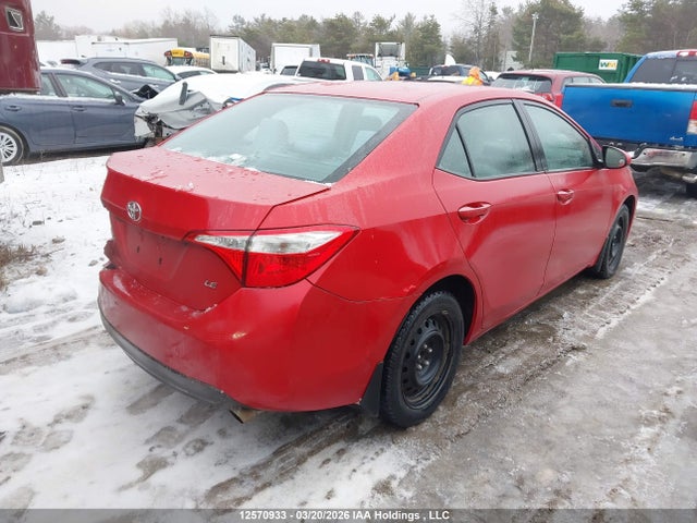 12570933 :رقم المزاد ، 2T1BURHE8FC470504 vin ، 2015 Toyota Corolla Le مزاد بيع