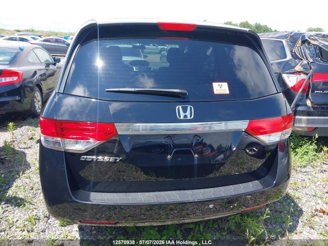 2017 Honda Odyssey Lx მანქანა იყიდება აუქციონზე, vin: 5FNRL5H21HB502238, აუქციონის ნომერი: 12570938