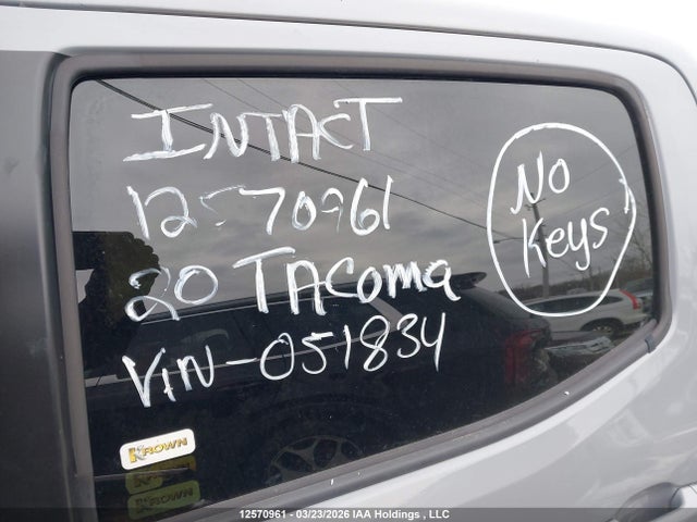 5TFDZ5BN4LX051834 Toyota Tacoma Double Cab/sr5/trd Sport/trd Off Road