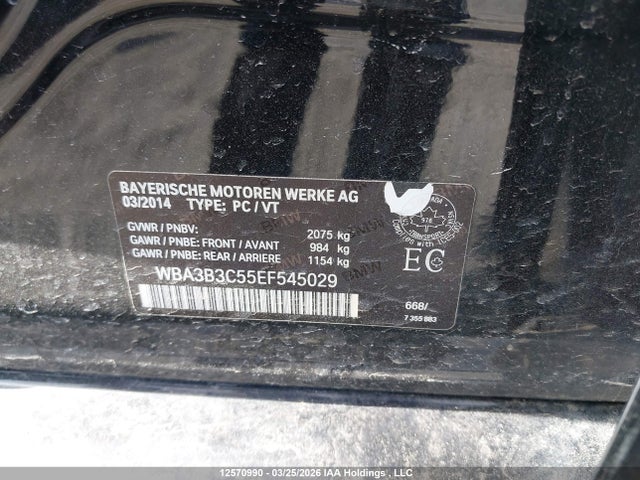 WBA3B3C55EF545029 BMW 328i Xdrive