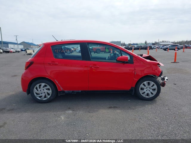 12570991 :رقم المزاد ، VNKKTUD37FA047645 vin ، 2015 Toyota Yaris مزاد بيع
