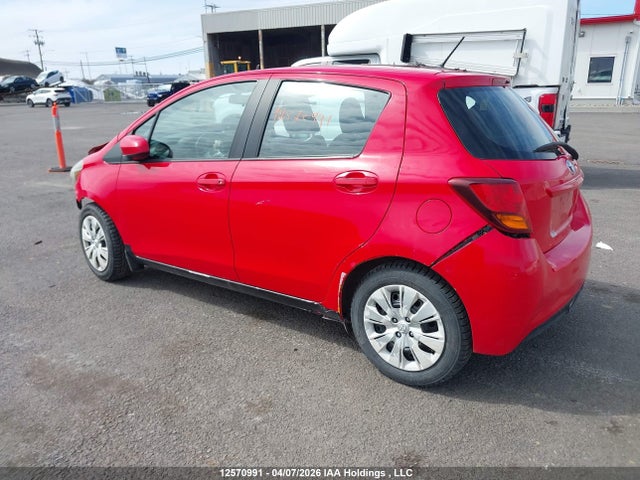 12570991 :رقم المزاد ، VNKKTUD37FA047645 vin ، 2015 Toyota Yaris مزاد بيع