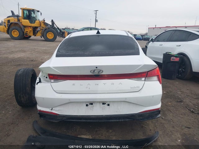 KMHLN4AJ4PU088496 Hyundai Elantra Hybrid Luxury