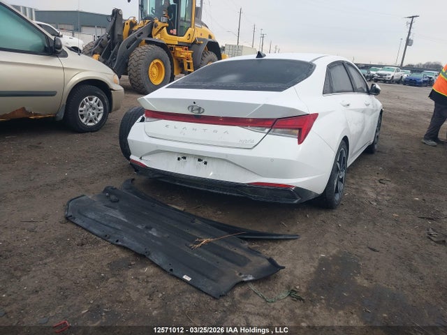 KMHLN4AJ4PU088496 Hyundai Elantra Hybrid Luxury