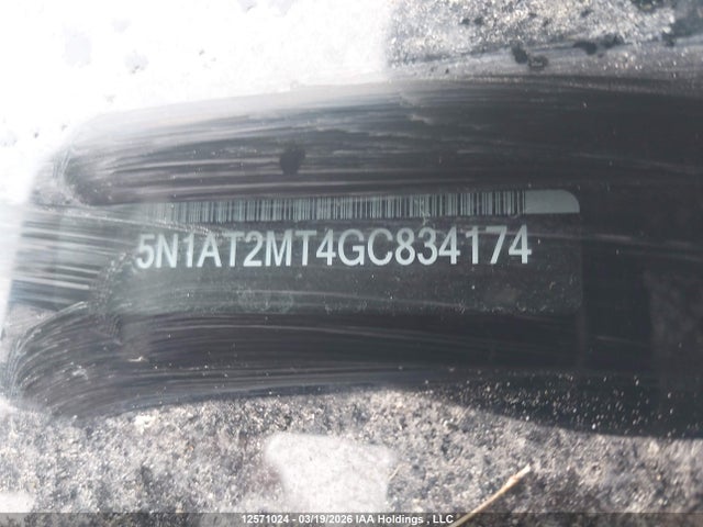 5N1AT2MT4GC834174 Nissan Rogue