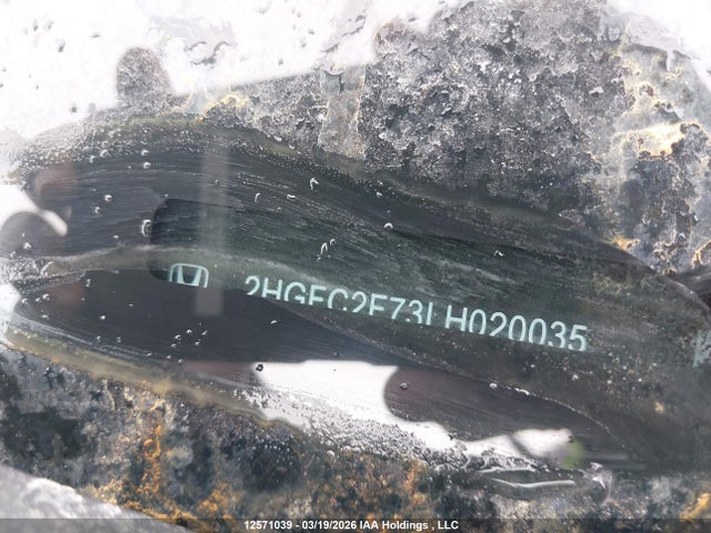 Aukcja sprzedaży 2020 Honda Civic, vin: 2HGFC2F73LH020035, numer aukcji: 12571039