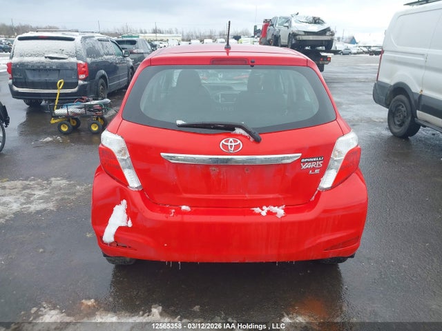 Aukcja sprzedaży 2014 Toyota Yaris Le, vin: VNKKTUD30EA011732, numer aukcji: 12565358