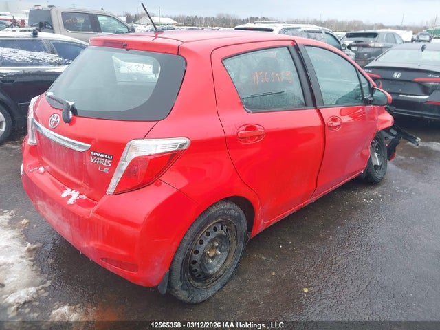 Aukcja sprzedaży 2014 Toyota Yaris Le, vin: VNKKTUD30EA011732, numer aukcji: 12565358