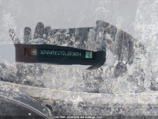 2025 Chevrolet Equinox Lt მანქანა იყიდება აუქციონზე, vin: 3GNAXPEG9SL263664, აუქციონის ნომერი: 12571090