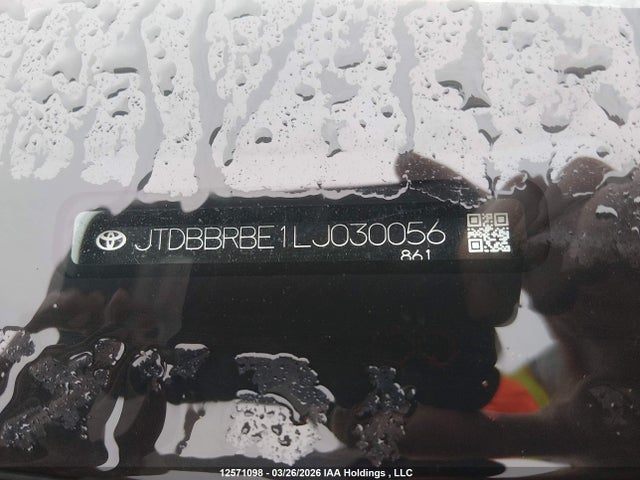 JTDBBRBE1LJ030056 Toyota Corolla Hybrid