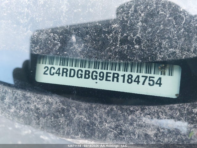 12571114 :رقم المزاد ، 2C4RDGBG9ER184754 vin ، 2014 Dodge Grand Caravan Se مزاد بيع