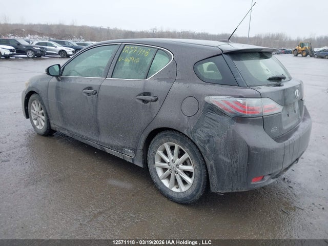 12571118 :رقم المزاد ، JTHKD5BH9C2112915 vin ، 2012 Lexus Ct مزاد بيع