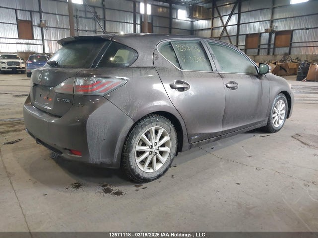 12571118 :رقم المزاد ، JTHKD5BH9C2112915 vin ، 2012 Lexus Ct مزاد بيع
