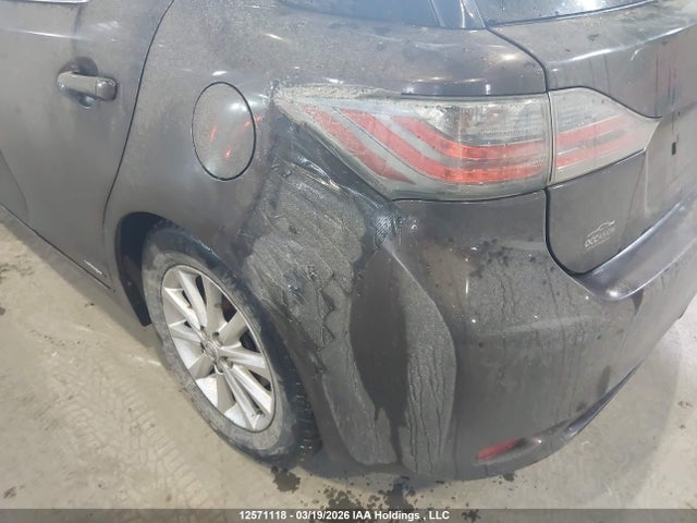 12571118 :رقم المزاد ، JTHKD5BH9C2112915 vin ، 2012 Lexus Ct مزاد بيع