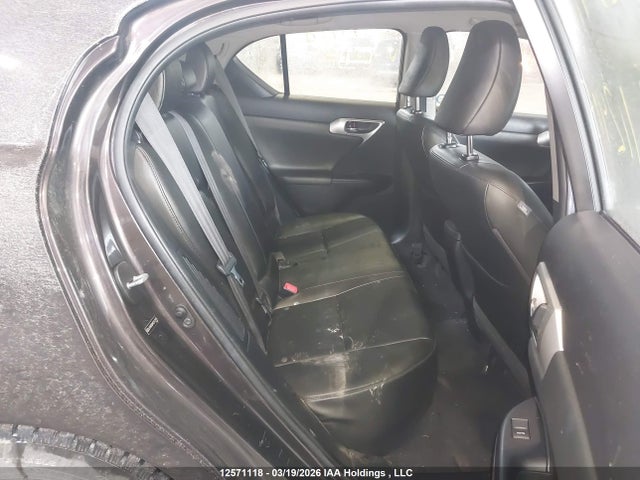 12571118 :رقم المزاد ، JTHKD5BH9C2112915 vin ، 2012 Lexus Ct مزاد بيع