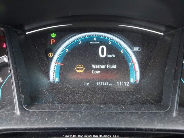 12571149 :رقم المزاد ، 2HGFC2F5XGH017752 vin ، 2016 Honda Civic Lx مزاد بيع