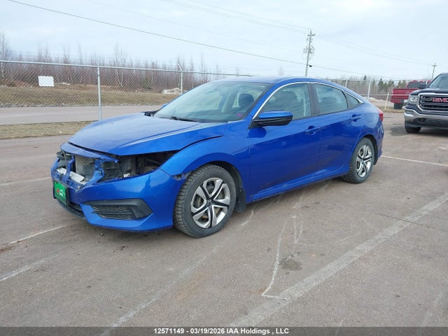 12571149 :رقم المزاد ، 2HGFC2F5XGH017752 vin ، 2016 Honda Civic Lx مزاد بيع