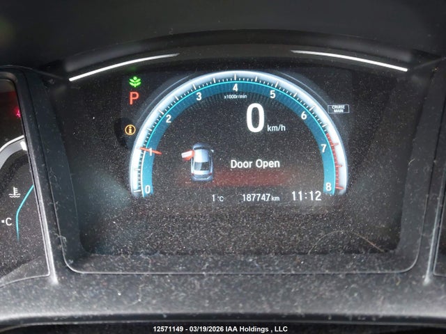 12571149 :رقم المزاد ، 2HGFC2F5XGH017752 vin ، 2016 Honda Civic Lx مزاد بيع
