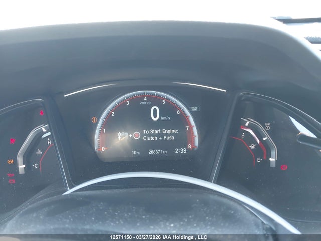2017 Honda Civic Sport მანქანა იყიდება აუქციონზე, vin: SHHFK7G43HU302805, აუქციონის ნომერი: 12571150