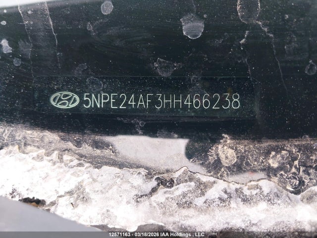 5NPE24AF3HH466238 Hyundai SONATA SE