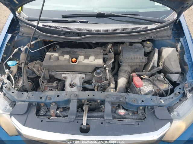 2012 Honda Civic Lx მანქანა იყიდება აუქციონზე, vin: 2HGFB2F49CH034840, აუქციონის ნომერი: 12571194