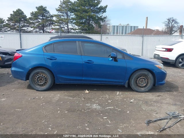 2012 Honda Civic Lx მანქანა იყიდება აუქციონზე, vin: 2HGFB2F49CH034840, აუქციონის ნომერი: 12571194