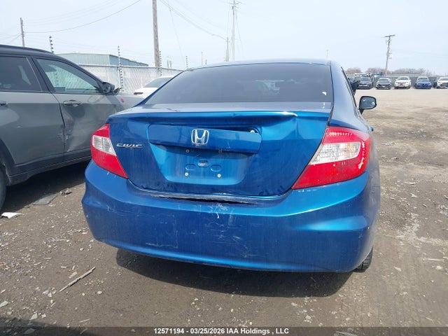 2012 Honda Civic Lx მანქანა იყიდება აუქციონზე, vin: 2HGFB2F49CH034840, აუქციონის ნომერი: 12571194