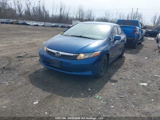 2012 Honda Civic Lx მანქანა იყიდება აუქციონზე, vin: 2HGFB2F49CH034840, აუქციონის ნომერი: 12571194