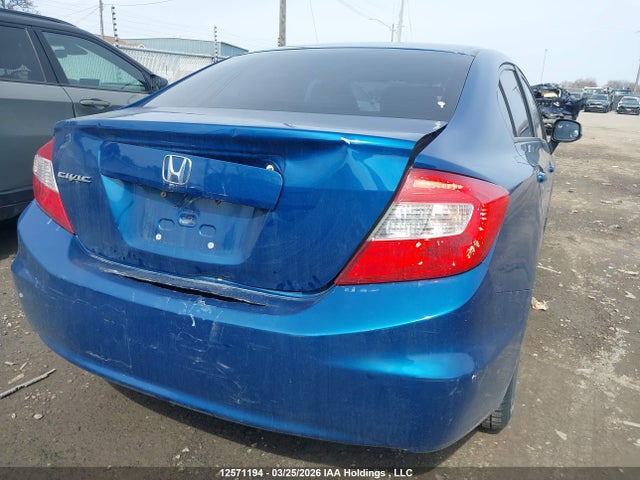 2012 Honda Civic Lx მანქანა იყიდება აუქციონზე, vin: 2HGFB2F49CH034840, აუქციონის ნომერი: 12571194