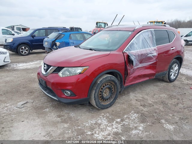 2015 Nissan Rogue S/sl/sv მანქანა იყიდება აუქციონზე, vin: 5N1AT2MV4FC838015, აუქციონის ნომერი: 12571208
