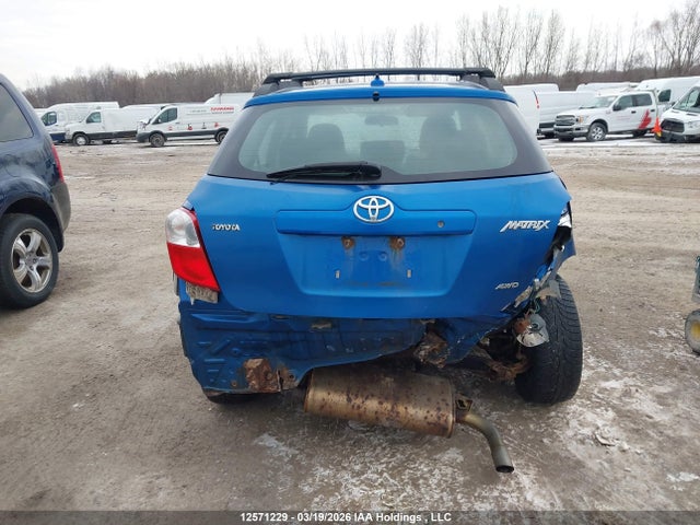12571229 :رقم المزاد ، 2T1LE4EE4AC018583 vin ، 2010 Toyota Matrix مزاد بيع