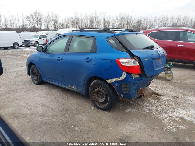 12571229 :رقم المزاد ، 2T1LE4EE4AC018583 vin ، 2010 Toyota Matrix مزاد بيع