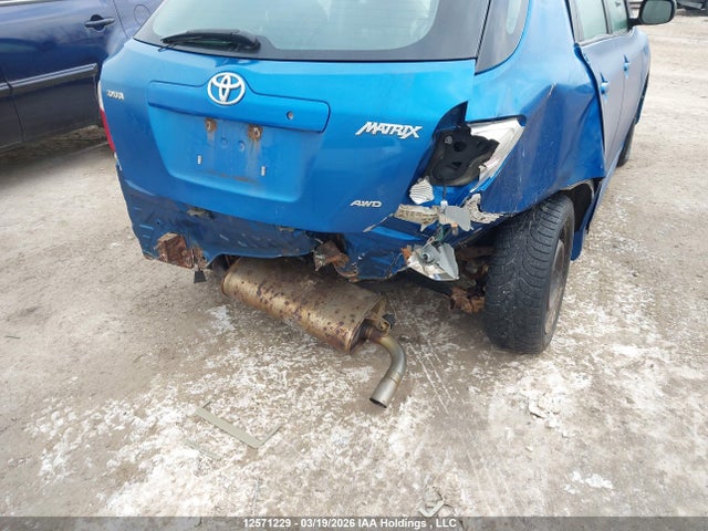 12571229 :رقم المزاد ، 2T1LE4EE4AC018583 vin ، 2010 Toyota Matrix مزاد بيع