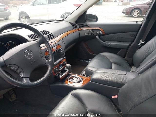 12571292 :رقم المزاد ، WDBNG75J33A330627 vin ، 2003 Mercedes-benz S 500 مزاد بيع
