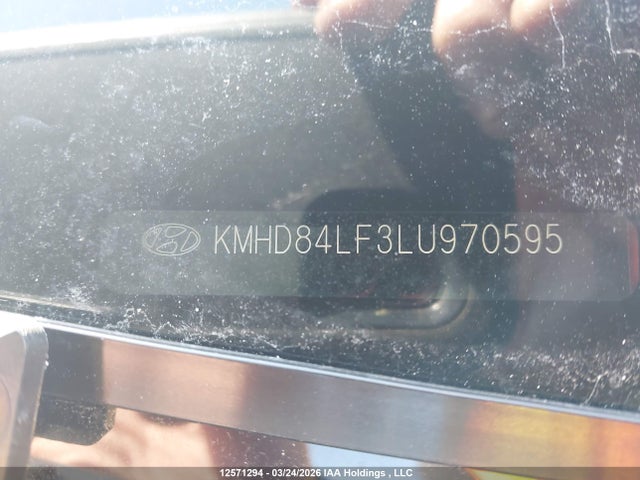 12571294 :رقم المزاد ، KMHD84LF3LU970595 vin ، 2020 Hyundai Elantra مزاد بيع